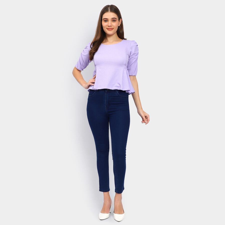 Ladies' Cotton Top, Lilac, large image number null